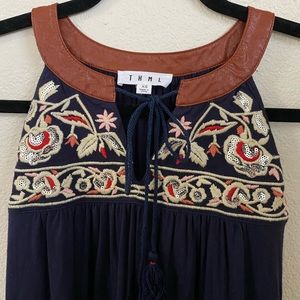 THML- Beautifully detailed tank top